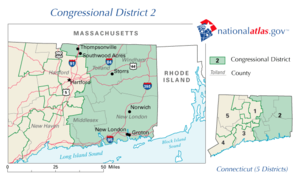 United States House of Representatives, Connecticut District 2 map.png
