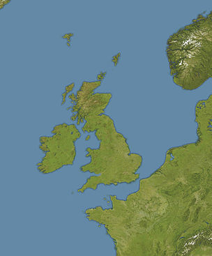 SS Norjerv is located in Oceans around British Isles