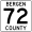 Bergen County Route 72 NJ.svg