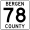 Bergen County Route 78 NJ.svg