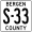 Bergen County Route S-33 NJ.svg