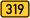 Bundesstraße 319 number.svg