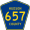 Hudson County Route 657 NJ.svg