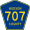 Hudson County Route 707 NJ.svg