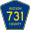 Hudson County Route 731 NJ.svg