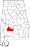 Wilcox County map