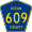 Ocean County Route 609 NJ.svg