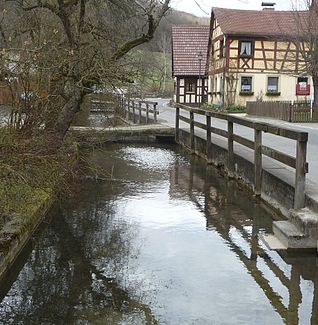 The Deichselbach in Frankendorf