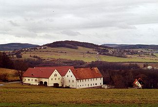 View of the Cottaer Spitzberg from the northeast