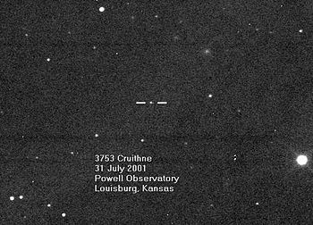 Asteroid 3753 Cruithne