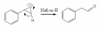 Isomerization via Nafion