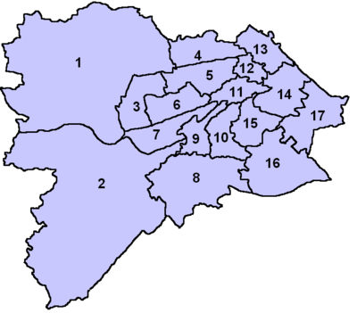 Wards in the City of Edingbugh