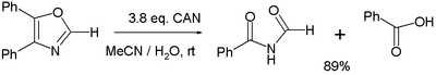 Oxazoline CAN oxidation
