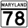 MD Route 78.svg