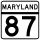 MD Route 87.svg