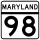 MD Route 98.svg