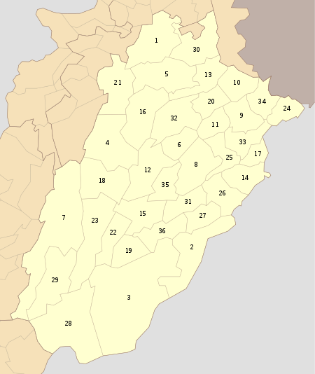 Punjab (Pakistan) Districts.svg