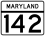 MD Route 142.svg