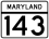 MD Route 143.svg