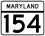 MD Route 154.svg