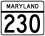 MD Route 230.svg
