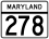 MD Route 278.svg
