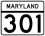 MD Route 301.svg