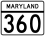 MD Route 360.svg