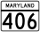 MD Route 406.svg