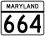 MD Route 664.svg