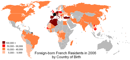 French residency by country of nationality 1999.PNG