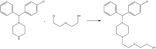 Hydroxyzine synthesis.png