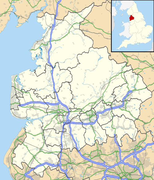 Civil parishes in Lancashire is located in Lancashire