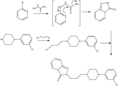 Trazodone synthesis.png