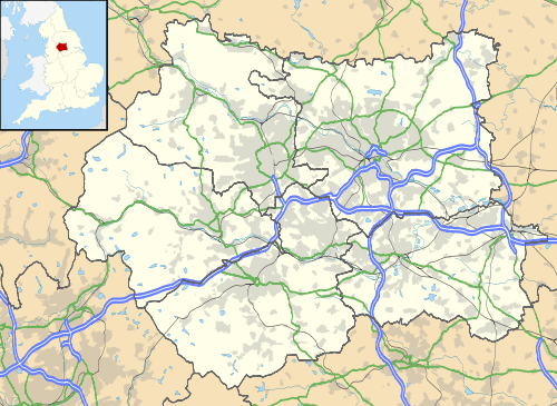 Civil parishes in West Yorkshire is located in West Yorkshire