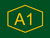 A1 highway logo
