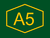 A5 highway logo