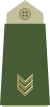 Badge of rank of Sersjant of the Norwegian Army.svg