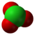 The chlorate ion