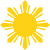 Flag of the Philippines - cropped sun.svg