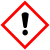 The exclamation-mark pictogram in the Globally Harmonized System of Classification and Labelling of Chemicals (GHS)