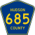 Hudson County Route 685 NJ.svg