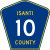 Isanti County Route 10 MN.svg