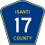 Isanti County Route 17 MN.svg