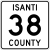 Isanti County Route 38 MN.svg