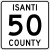 Isanti County Route 50 MN.svg