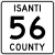 Isanti County Route 56 MN.svg