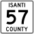 Isanti County Route 57 MN.svg