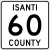 Isanti County Route 60 MN.svg