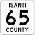 Isanti County Route 65 MN.svg